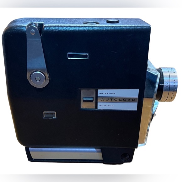 Vintage Bell & Howell Zoom Reflex Animation Autoload 8mm Movie Camera 1970s Case - Picture 8 of 10